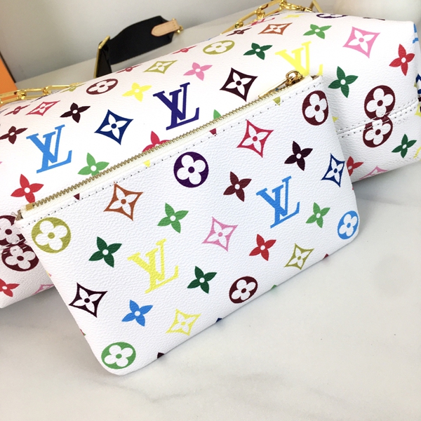 ルイヴィトンバッグ角部分ディテール